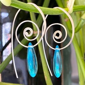Sterling silver earrings